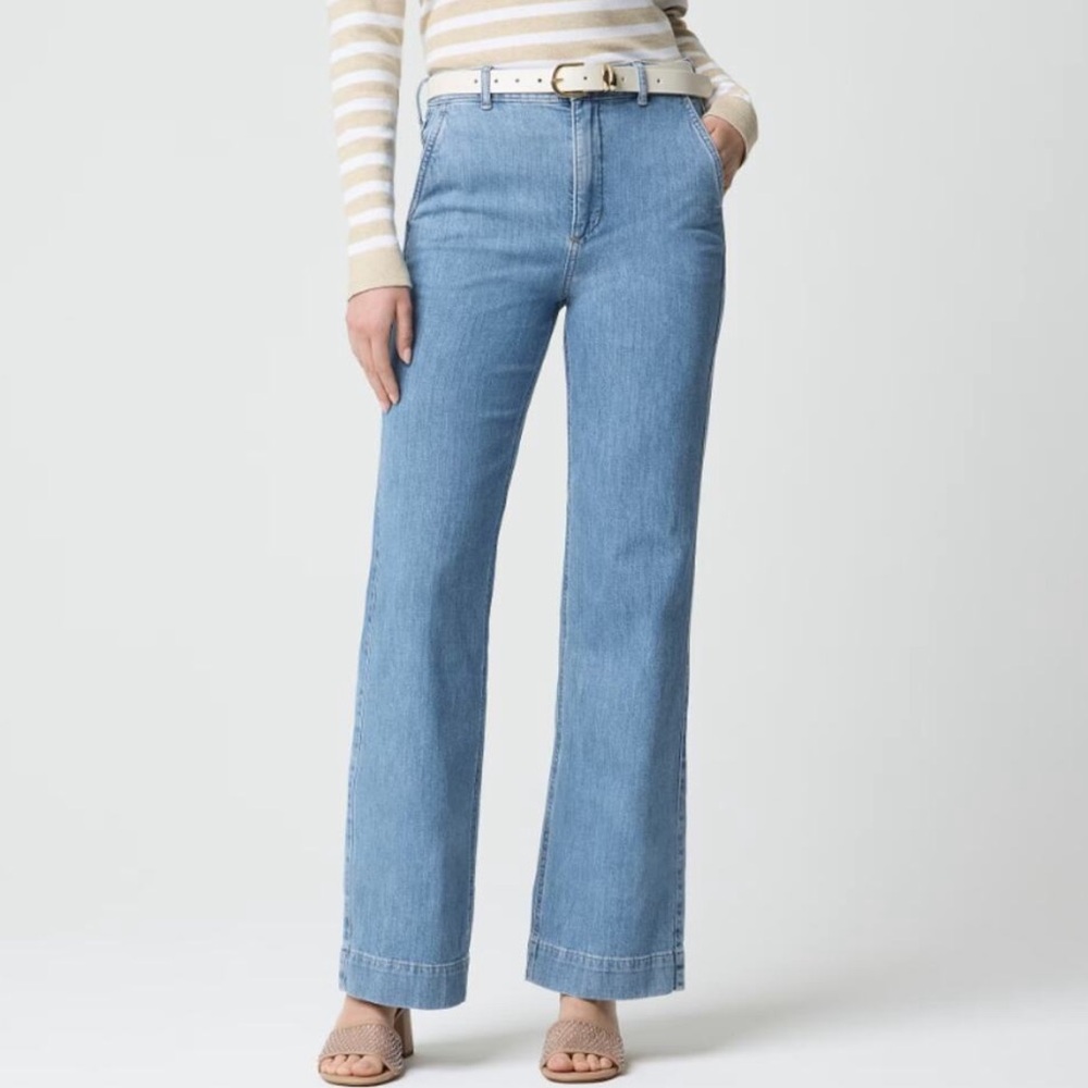 J. Crew Factory Denim Trouser Jeans
